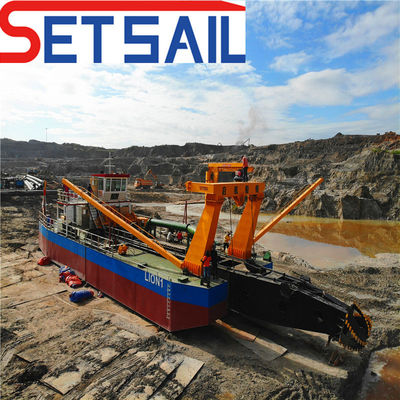 3900.00cm * 860.00cm * 225.00cm Pakketgrootte 24 inch Cutter Zuigrivier Zand Dredger