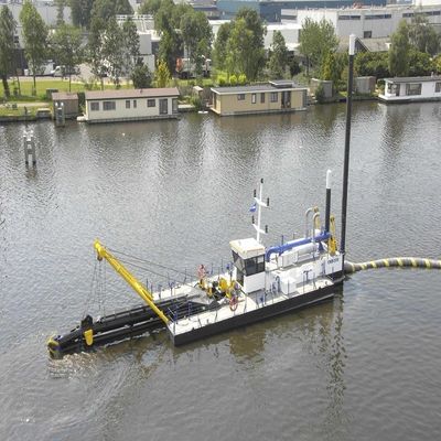 180 ton totaalgewicht Rexroth Hydraulische 20 inch Cutter Zuigdraagboot voor rivierzand