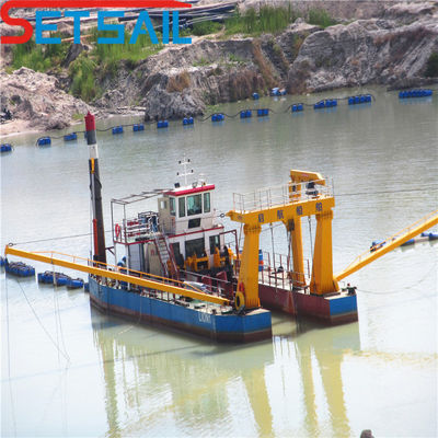 24 inch Cutter Zuigdredger met 9,3 m totale breedte en 500 mm ontladingspijpdiameter
