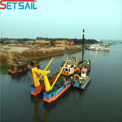 41m totale lengte hydraulische motor cutter zuigsel modder bagger met Cummins dieselmotor