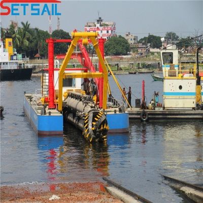 41m totale lengte hydraulische motor cutter zuigsel modder bagger met Cummins dieselmotor