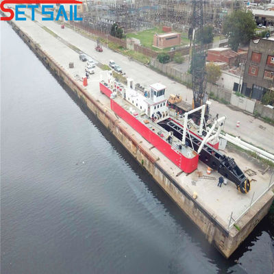 1100m3 capaciteit 24 inch Cutter Suction River Sand Dredger met 30 dagen terugbetaling beleid
