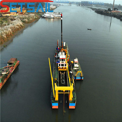 1100m3 capaciteit Siemens PLC River Sand Dredger Schip voor uw zandproductiebehoeften