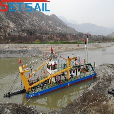 1100m3 capaciteit Siemens PLC River Sand Dredger Schip voor uw zandproductiebehoeften