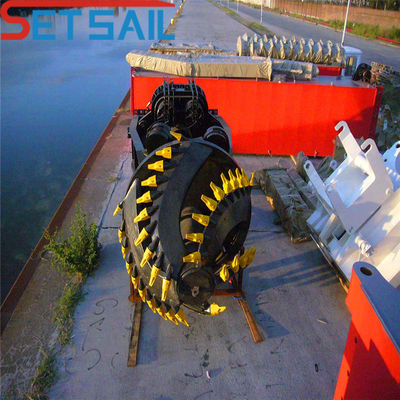 1100m3 capaciteit Siemens PLC River Sand Dredger Schip voor uw zandproductiebehoeften