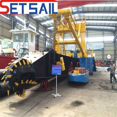 24 inch Cutter Suction River Sand Dredger met US Hydrocyclone Pump en Diesel Engine
