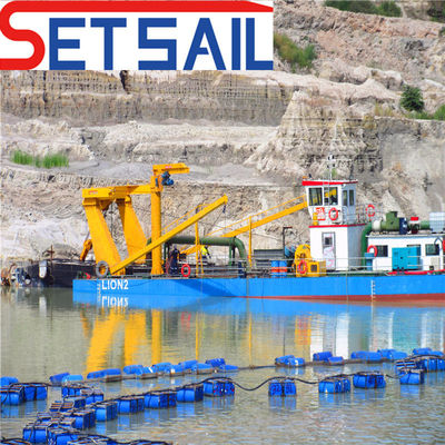 14 Inch Cutter Suction Pumping Dredger Machine met Cummins motor op betaalbare prijs