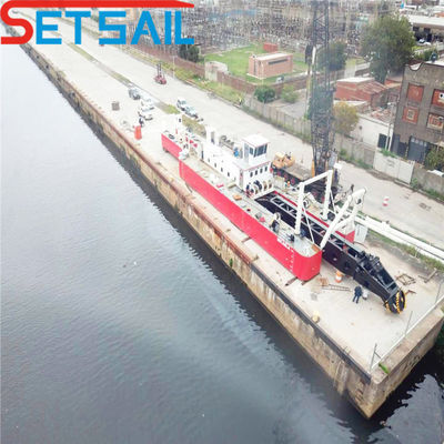Totale lengte 41m Diesel 24 inch Cutter Zuigdrager met Diesel Power Type
