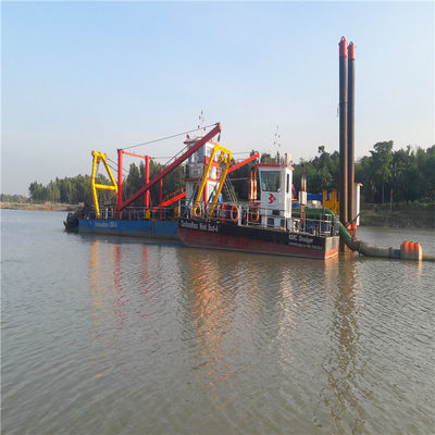 Siemens PLC-systeem 25m Max Dredging Cutter Suction Sand Dredger voor zanddredgen