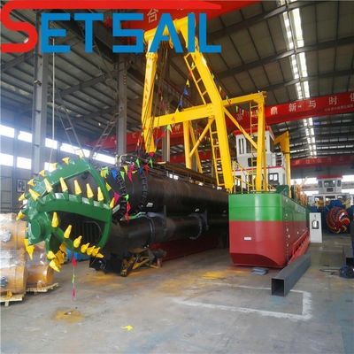 Cummins-dredgeschip met dieselkracht, in goede conditie en met een totale lengte van 17-50 meter