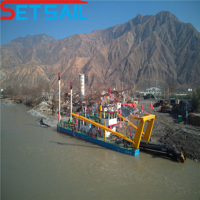 Submersible Cutter Sand Suction Dredger met 6000 kubieke meter per uur waterstroom