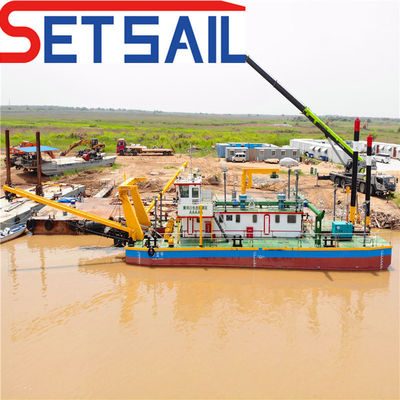 Zandgravel Dredging Cutter Suction Dredger Dredging Diepte 0,5 Meter 30 Meter Optie