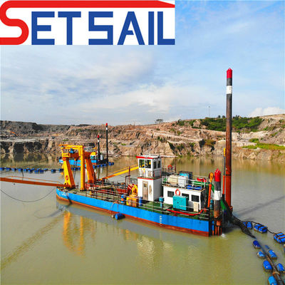 Aanvankelijke betaling Slagmachine Zuigdrager Sandschip Qh5015 Dredger voor droogdiepte 4m-25m