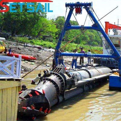 24 Inch Cutter Zuigdredger voor Hydraulische Cutter Head in River Lake Port Reservoir