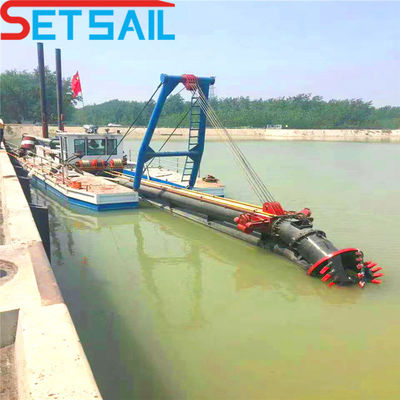 24 Inch Cutter Zuigdredger voor Hydraulische Cutter Head in River Lake Port Reservoir