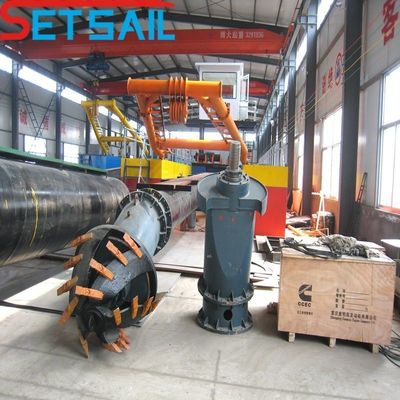 24 Inch Cutter Zuigdredger voor Hydraulische Cutter Head in River Lake Port Reservoir