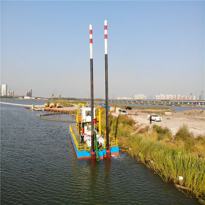 Dredging Project Solution Customized Cutter Suction Dredger met een dredgingdiepte van 4m-25m