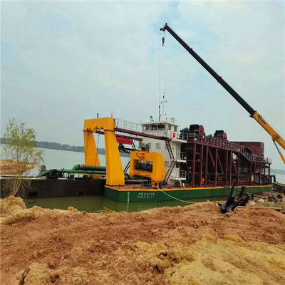Dredging Project Solution Customized Cutter Suction Dredger met een dredgingdiepte van 4m-25m