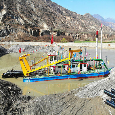 Onderwaterpomp Anker Boom Cutter Zuigdredger met boosterstation 1,2m trek