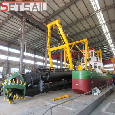 Siemens PLC-systeem 4000m3 waterstroomkapper Zuigbad met Wn500 slurrypomp type
