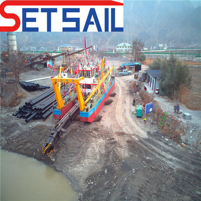 Mini zand/moddermaaier Zuigdredger/vaartuig/schip/boot voor rivier/meer/zee-dredging