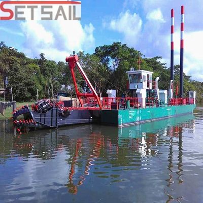 1000m3 capaciteit Volledig hydraulisch snijmachine Zuig zand bagger voor in meer en rivier