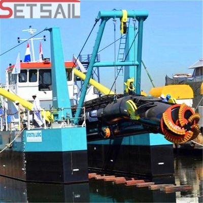 Hydraulisch besturingssysteem Dieselmotor Power Cutter Zuigersanddregger met cycloon