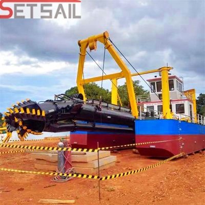 Hydraulisch besturingssysteem Dieselmotor Power Cutter Zuigersanddregger met cycloon