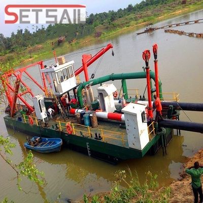 18 inch Cutter Suction Dredger Design met Hydraulische Dieselmotor en Siemens PLC
