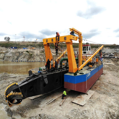 18 m Dredging Diepte Cutter Zuigdredger voor havenconstructie en reservoirdredging