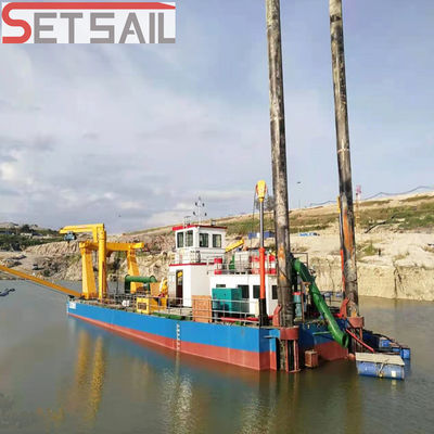 Rivier zandmaaier Zuigdredger met hydraulische motor Set Zeilen US Currency