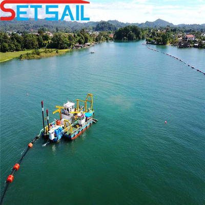 US Currency aangepaste hydraulische zanddredger met Caterpillar dieselmotor 180 T gewicht