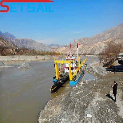 US Currency aangepaste hydraulische zanddredger met Caterpillar dieselmotor 180 T gewicht