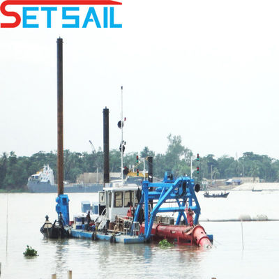 US Currency aangepaste hydraulische zanddredger met Caterpillar dieselmotor 180 T gewicht