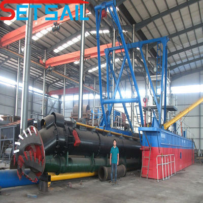 US Currency aangepaste hydraulische zanddredger met Caterpillar dieselmotor 180 T gewicht