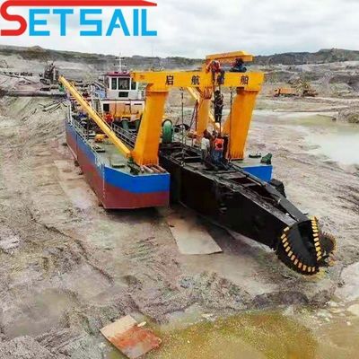 Totaalgewicht 28-1000t 12 inch dieselmotor snijmachine zuigdrogmachine voor zand