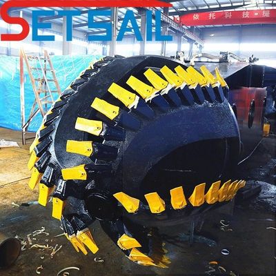18 inch diesel motor hydraulische snijmachine zuigdredger met 500 mm ontladingspijpdiameter