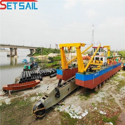 Waterstroom 3000 kubieke meter per uur Hydraulische dieselmotor Onderwaterpomp Zandgraver