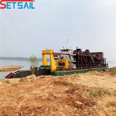 Waterstroom 3000 kubieke meter per uur Hydraulische dieselmotor Onderwaterpomp Zandgraver