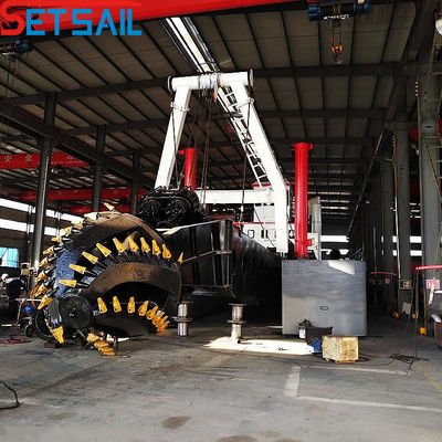 Cycloontype Hydrocyclone Waterstroom 3500m3 Cutter Zuigbad Gebruikt in River Lake