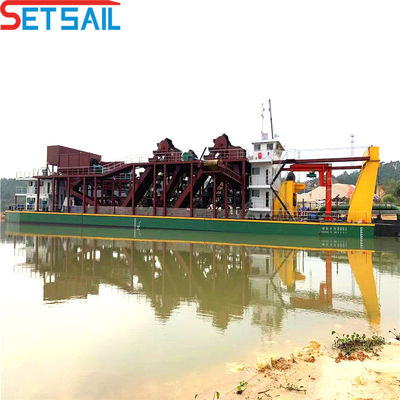 Cycloontype Hydrocyclone Waterstroom 3500m3 Cutter Zuigbad Gebruikt in River Lake