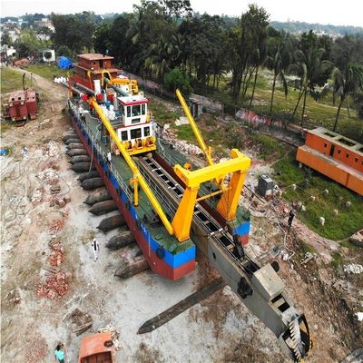 400m3 Zandpomp Dieselmotor Cutter Zuigdrager met 220kw-5000kw Motorvermogen
