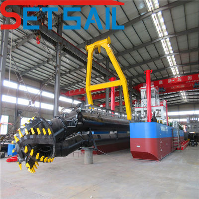 230000.000kg Stock Cutter Suction Dredger met dieselmotor en 15m baggerdiepte