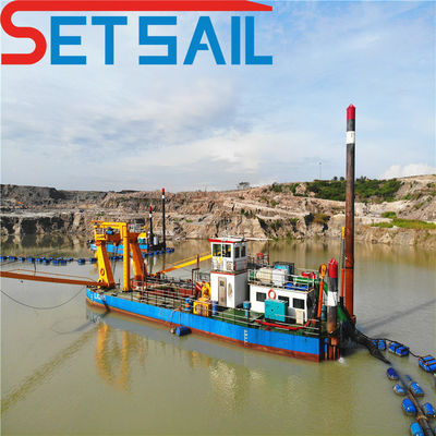Mini River Cutter Suction Sand Pump Ship Dredger Geschikt voor verschillende toepassingen