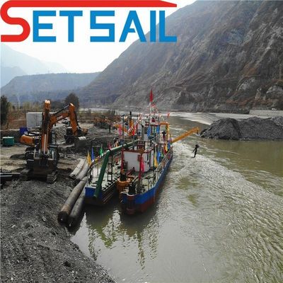 Mini River Cutter Suction Sand Pump Ship Dredger Geschikt voor verschillende toepassingen