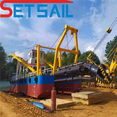 Snoerzuigende rivierzanddredger met CTS-slottype en 0,85m-15m trek