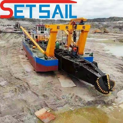 Snoerzuigende rivierzanddredger met CTS-slottype en 0,85m-15m trek