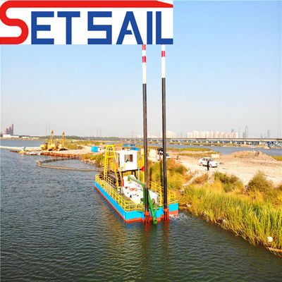Levenslange after-sales service 22 inch diesel motor cutter zuigdrager voor rivier zand