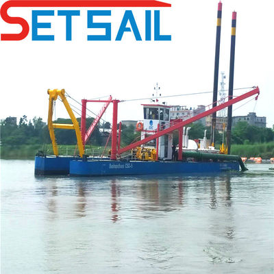 298kw Dieselmotor Cutter Zuigdrager voor 4500m3 Waterstroom Onderwater pompen