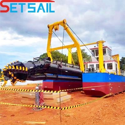 Lifeong After-sales Service Geavanceerde Snipper Zuigersand Dredger Totaal diepte 1,5m-5m